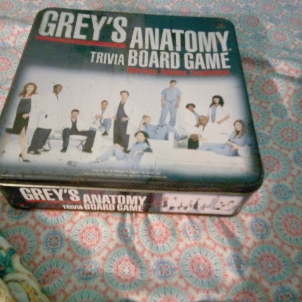 Grey's anatomy Trivia Board game